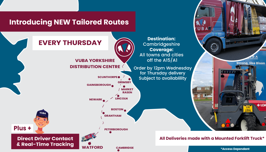 Vuba's Dedicated Haulage Route - Watford